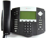 SoundPoint IP 550 4-Line VoIP Telephone.