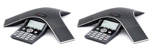 Click for large view of a Polycom SoundStation IP 7000 Conference Room Installation Business Meeting.