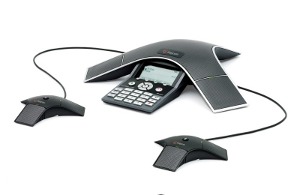 Click for larger view of SoundStation IP 7000 with Expansion Microphones.